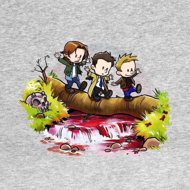 Team Free Will Goes Exploring by theghostfire